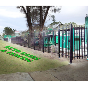 Installed 2100mm high security fence