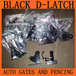 Black d latch