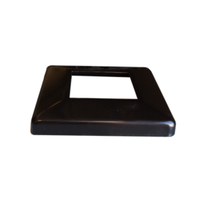 50×50 Black cover plate (Alum)
